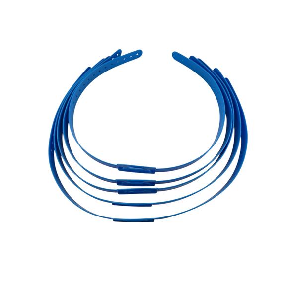 Spin Master Hedbanz Replacement Parts Blue Headbands Set of 5 - Picture 2 of 2